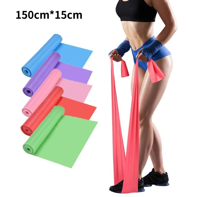 Pilates Yoga Reformer - Bandes de résistance en latex naturel,