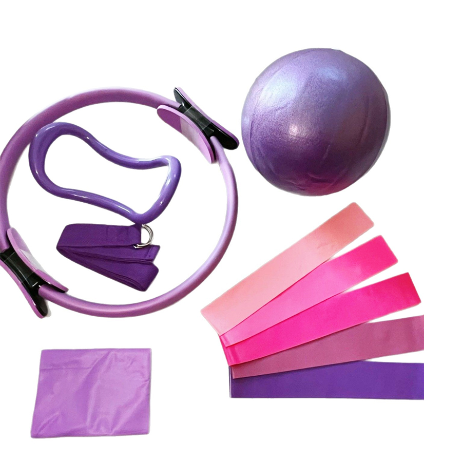Pilates Yoga Ring Exercises - LOGO personnalisé 5 pièces maison gymnastique