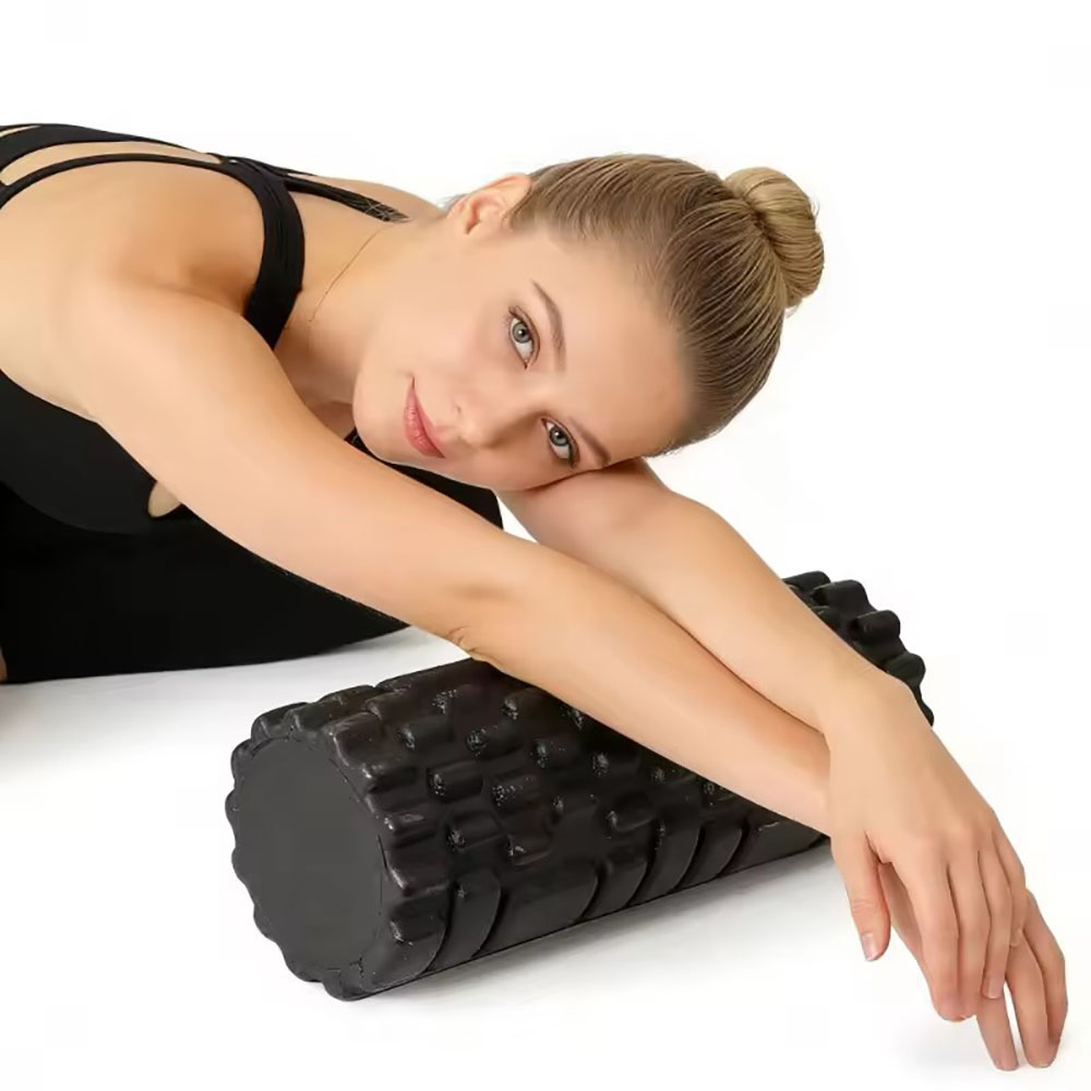 Pilates Yoga Roller - Rouleau en mousse de 33 cm