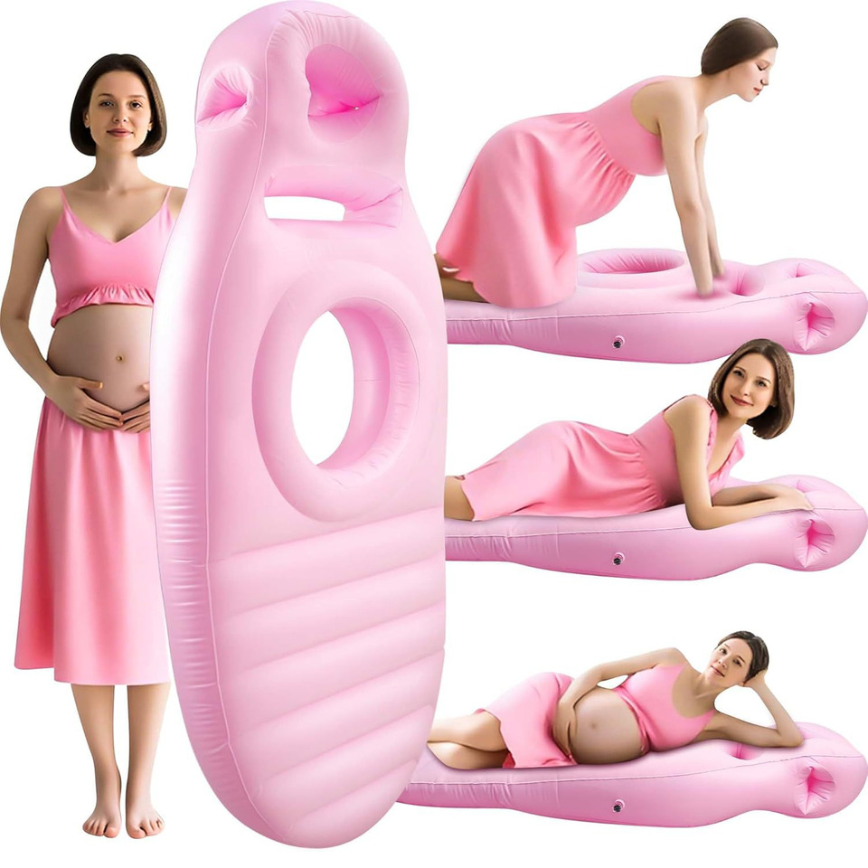 Mat Pilates Yoga - Coussin de grossesse gonflable, tapis de