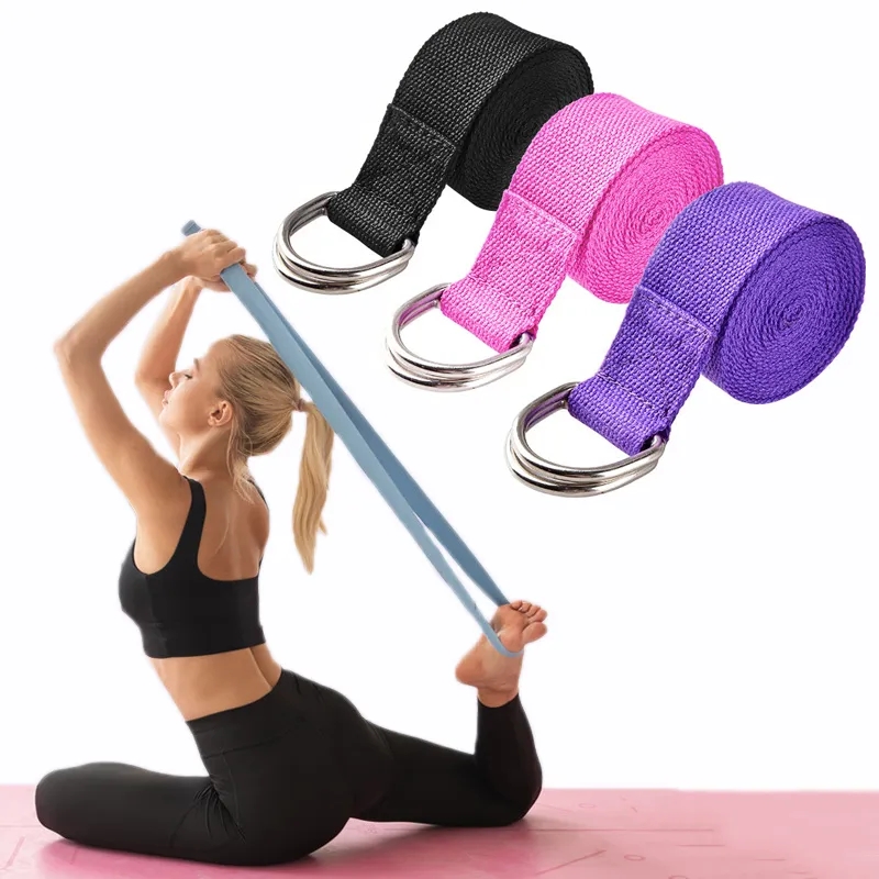 Pilates Yoga Ring Exercises - 183*3.8cm sangle de Yoga coton exercice