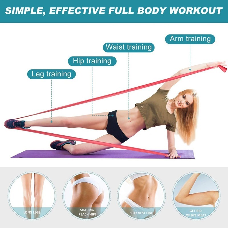 Bandes de résistance en latex  - Pilates Yoga Reformer avis et prix