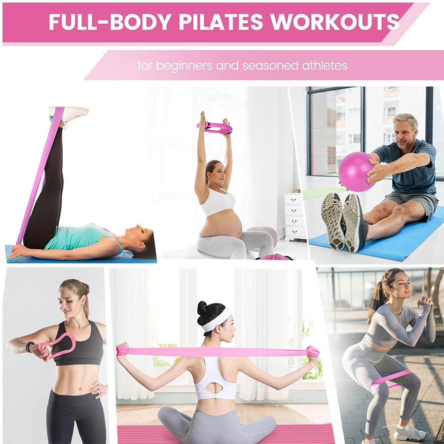 LOGO personnalisé 5 pièces mai - Pilates Yoga Ring Exercises avis et prix