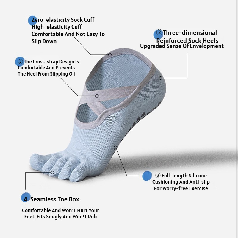 Chaussettes de yoga fines à ci - Pilates Yoga &A avis et prix