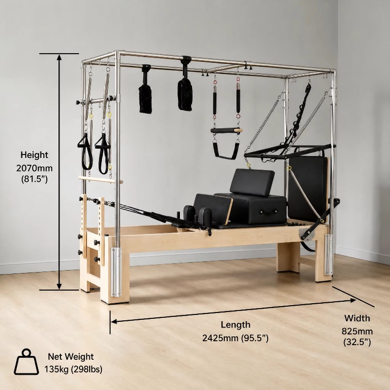 YTYIN Commercial 3 en 1 Reform - Pilates Yoga Reformer avis et prix