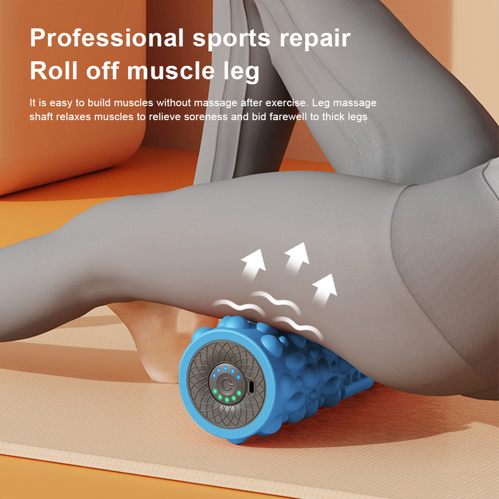 Rouleau de massage vibrant éle - Pilates Yoga Roller avis et prix