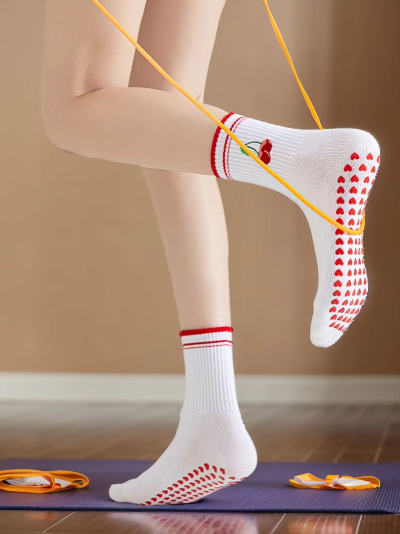 1 paire de chaussettes de yoga - Pilates Yoga &A avis et prix